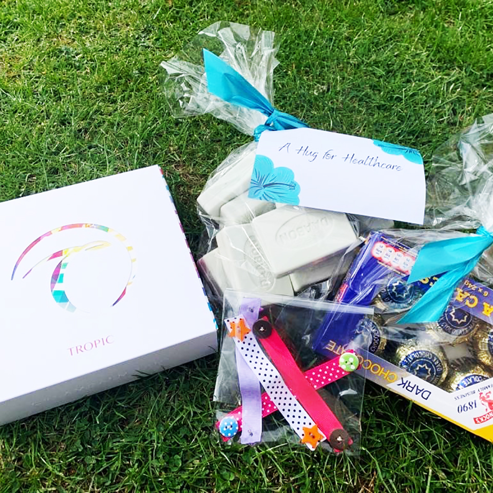 A thank you from … A Hug for Healthcare